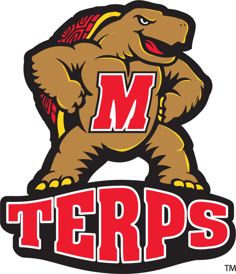Maryland Terrapins 1996-2003 Secondary Logo iron on transfers for clothing